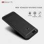 Odolný kryt s broušenou texturou pro Honor 7X - černý