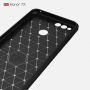 Odolný kryt s broušenou texturou pro Honor 7X - černý