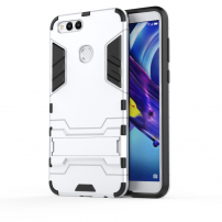 Super odolný kryt se stojánkem pro Honor 7X - bílý