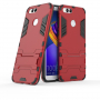 Super odolný kryt se stojánkem pro Honor 7X - červený