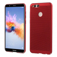 Plastový kryt s větráním pro Honor 7X - červený