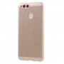 Plastový kryt s větráním pro Honor 7X - zlatý