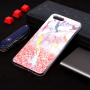 Plastový kryt mramor pro Honor 7S - šedorůžový