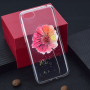 Plastový kryt květina pro Honor 7S - transparentní