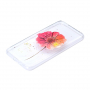 Plastový kryt květina pro Honor 7S - transparentní
