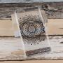 Plastový kryt černá mandala pro Honor 7S - transparentní