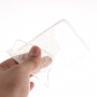 Plastový kryt bílý lotus pro Honor 7S - transparentní
