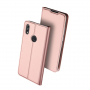 Dux Ducis Skin Pro kožené flipové pouzdro pro Honor 8X - růžovozlaté