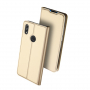 Dux Ducis Skin Pro kožené flipové pouzdro pro Honor 8X - zlaté