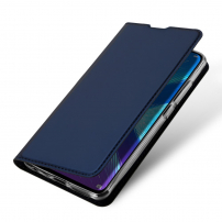 Dux Ducis Skin Pro kožené flipové pouzdro pro Honor 8X - tmavěmodré