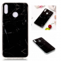 Plastový kryt mramor pro Honor 8X - černý