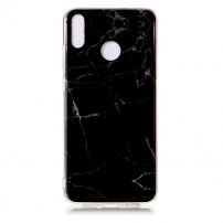 Plastový kryt mramor pro Honor 8X - černý