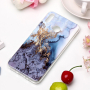 Plastový kryt mramor pro Honor 8X - modrý