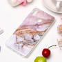 Plastový kryt mramor pro Honor 8X - růžový