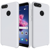 Silikonový kryt Liquid pro Honor 9 Lite - bílý