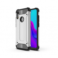 Super odolný kryt Armor pro Honor 8A - stříbrný