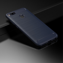 Ipaky plastový kryt s broušenou texturou pro Xiaomi Mi A1 - tmavěmodrý