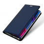 Dux Ducis Skin Pro kožené flipové pouzdro pro Xiaomi Mi 8 - modré