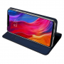 Dux Ducis Skin Pro kožené flipové pouzdro pro Xiaomi Mi 8 - modré
