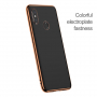 Baseus Shining čirý kryt s rámečkem pro Xiaomi Mi 8 - zlatý
