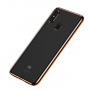 Baseus Shining čirý kryt s rámečkem pro Xiaomi Mi 8 - zlatý