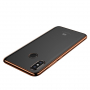 Baseus Shining čirý kryt s rámečkem pro Xiaomi Mi 8 - zlatý