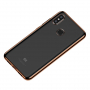 Baseus Shining čirý kryt s rámečkem pro Xiaomi Mi 8 - zlatý