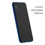 Baseus Shining čirý kryt s rámečkem pro Xiaomi Mi 8 - modrý