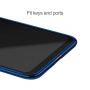 Baseus Shining čirý kryt s rámečkem pro Xiaomi Mi 8 - modrý