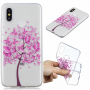 Plastový kryt strom pro Xiaomi Mi 8 - transparentní