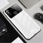 Mofi plastový kryt se sklem pro Xiaomi Mi 8 - bílý