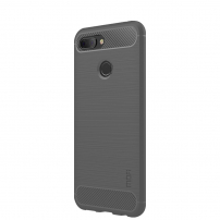 Mofi kryt s broušenou texturou pro Xiaomi Mi 8 Lite - šedý