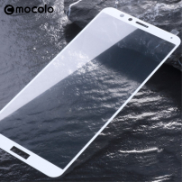 Mocolo Tvrzené sklo 3D pro Honor 7X  - bílé