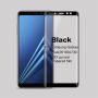 Mofi Tvrzené sklo 3D pro Samsung A8 Plus (2018) - černé