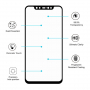 Enkay Tvrzené sklo 2,5D pro Xiaomi Mi 8 - černé