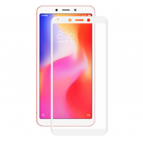 Enkay Tvrzené sklo 3D pro Xiaomi Redmi 6 - bílé