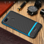 Ipaky kryt s texturou karbonových vláken pro Xiaomi Redmi 6 - modročerný
