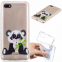 Ochranný kryt panda pro Xiaomi Redmi 6A - transparentní