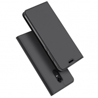 Dux Ducis ochranné kožené pouzdro pro Xiaomi Redmi Note 5 - šedé