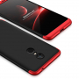 GKK zadní kryt s ochranou hran pro Xiaomi Redmi Note 5 - červenočerný