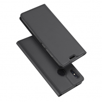 Dux Ducis ochranné kožené pouzdro pro Xiaomi Mi A2 - tmavě šedé