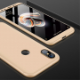 GKK ochranný kryt na zadní i přední část pro Xiaomi Mi A2 - zlatý