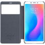 Nillkin ochranné kožené pouzdro s průhledem pro Xiaomi Redmi 6A - šedé