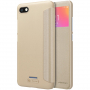 Nillkin ochranné kožené pouzdro s průhledem pro Xiaomi Redmi 6 - zlaté