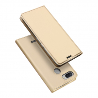 Dux Ducis ochranné kožené pouzdro pro Xiaomi Redmi 6 - zlaté