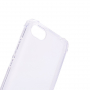 Ochranný nárazuvzdorný průhledný měkký kryt pro Xiaomi Redmi 6A - bílý