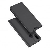 Dux Ducis ochranné kožené pouzdro pro Xiaomi Redmi Note 6 Pro - šedé
