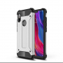 Super odolný kryt Armor pro Xiaomi Redmi Note 6 Pro - stříbrný