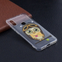 Ochranný měkký kryt sova s dopisem pro Xiaomi Redmi Note 6 Pro - transparentní