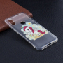Ochranný měkký kryt s jednorožcem pro Xiaomi Redmi Note 6 Pro - transparentní